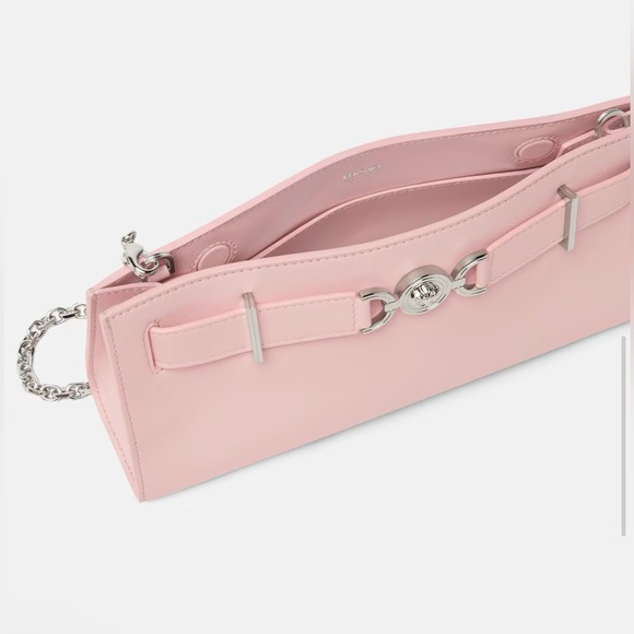 *NWT*Versace Medusa 95 Leather Clutch Dusty Rose Palladium - Picture 7 of 11